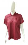 Women's Burgundy Polo